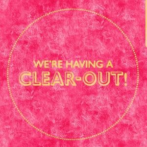 We're Having a Closet Clear-Out!